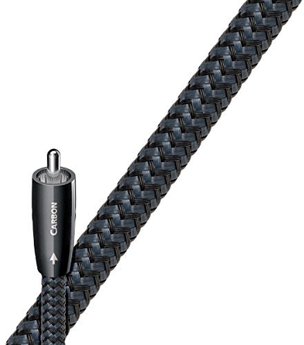AudioQuest 3m Coax Carbon Coaxial Cable Black - Coaxial Cable (3 m, Male/Male, Black, 75 Ohm, Pack of 1)