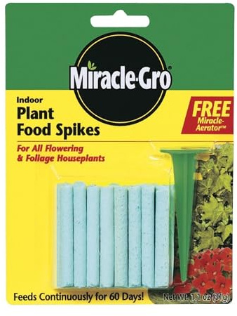 Plant Food Spikes, 6-12-6 Formula, 1.1-oz.