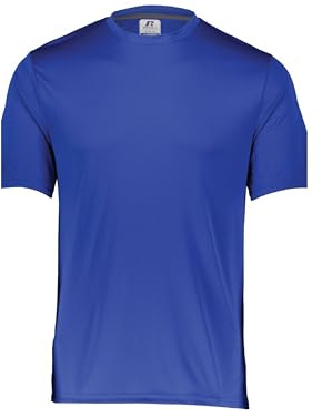 Russell Athletic Men's Short Sleeve Performance T-Shirt, Royal, Large