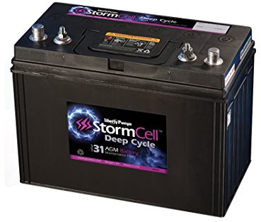 Liberty Pumps B12V27-AGM AGM Group 27 StormCell 12V Maintenance-Free Battery