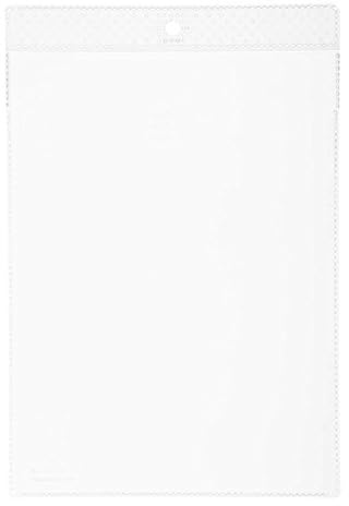 Durable 229819 Busta Porta Avvisi, con Occhiello per Affissione, Formato A5, Trasparente, Confezione da 100 Pezzi