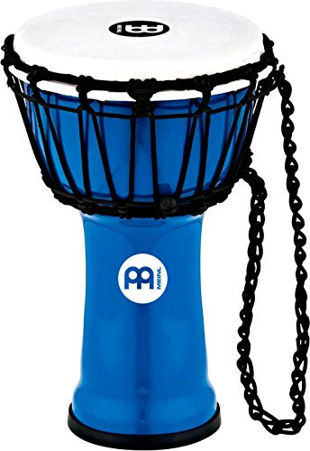 Meinl JRD-B Djembe 7 Blau – Kompakte Trommel für Einsteiger und Musikliebhaber