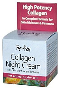 Pack of 12 x Reviva Labs Collagen Night Cream - 1.5 oz