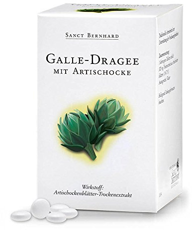 Sanct Bernhard Galle-Dragee mit Artischockenblätter-Trockenextrakt 150 Dragees