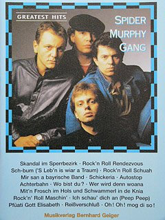 SONGBUCH - arrangiert für Songbook [Noten / Sheetmusic] Komponist: SPIDER MURPHY GANG