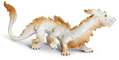 Safari Ltd Drago della Buona Fortuna 19.3cm | Figura di Drago Dipinta a Mano | Giocattoli per Bambini | Non tossico e privo di BPA | Adatto per bambini dai 3 anni