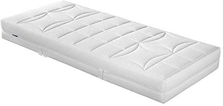 MALIE Big Star XXL H5, 5-Zonen Taschenfederkernmatratze mit Einer festen Härte, 80X190