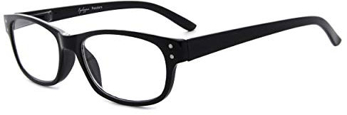 Eyekepper Federscharniere Vintage Lesebrille Leser Schwarz +0.5