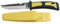 Tauchermesser, Beinholster, gelb-schwarz