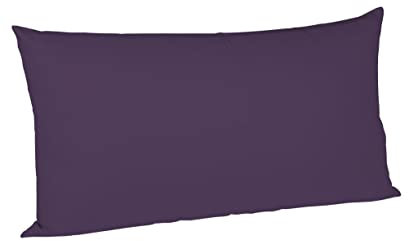 Fleuresse Colours Kissenbezug, Mako Satin, Lila, 40 x 80 cm