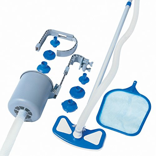 Kit de mantenimiento con piscina skimmer delux