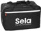 Sela SE 005 Cajon Tasche Black, Hochwertige Nylontasche für Cajons mit Rucksackfunktion und Seitenfach