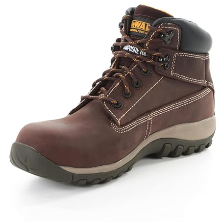 Dewalt Hammer dwf-50062-103-6, Botas de cuero nobuck para hombre, Marrón, 40 EU