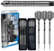 Harrows Super Grip Darts Supergrip Steeltip 24g, Silber, 24 g
