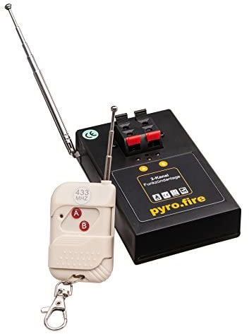 2-kanals tändningssystem för elektrisk tändare/brotändare / pyro / radiotändningssystem