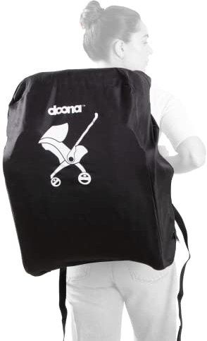 Doona Lightweight Travel Bag - Water repellent Baby Car Seat Bag - Protect and Transport comfortably and with ease