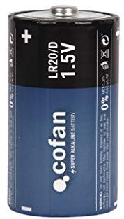 Pilas Alcalinas - LR20 D/1,5V