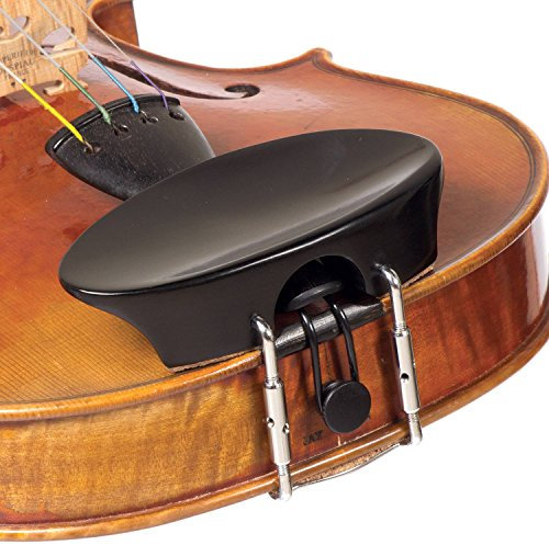 Flach Flesch 4/4 Violine Geige Kinnhalter – Ebenholz mit Standard Halterung