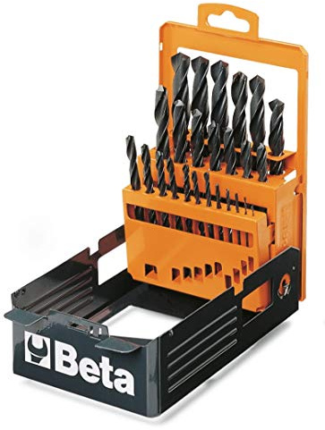 Beta 410/SP25 - Serie di punte elicoidali cilindriche (art. 410) in cassetta