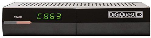 DIGIQUEST EVO 9100 – Decodificador Digital terrestre Full HD (hasta 1080p) y PVR con Lector Smart Card Compatible con Las Tarjetas Mediaset Premium