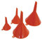 Set di imbuti, 4 pezzi