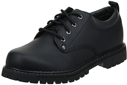 Skechers Men's Tom Cats Utility Shoe, Black, 11