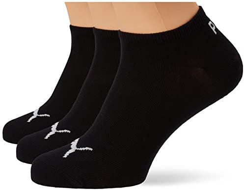 PUMA Unisex Sneakers Socken Sportsocken 6er Pack (39-42, black/black)