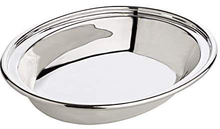 EDZARD Olympia, 16 x 22 cm, oval, tung silverpläterad, QualiPlated