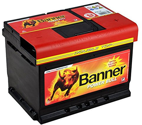 Autobatterie 60AH 12V Banner Power Bull P6009 ersetzt 54Ah 55Ah 56Ah Starter Batterie
