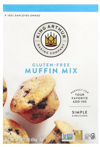 King Arthur Gluten Free Muffin Mix, 16 oz