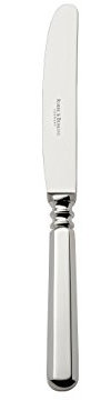 Robbe & Berking Cuchillo de postre Alt-Spaten (chapado macizo en plata con 150 g)