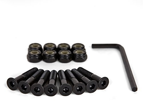Rellik Skateboard Schrauben Set 1 Zoll Senkkopf Montage Satz Innen-Sechskant
