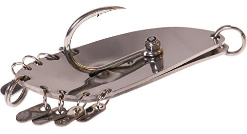 ZECK Blinker Jörg Rattle Spoon, 50g, 1 Stück, Waller