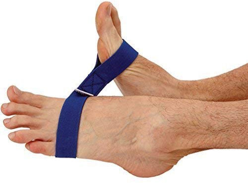 MSD elástico tobillo tobillo atletas de resistencia Ankleciser frontal Cinturón elástico azul