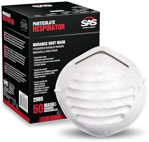 SAS Safety 2985 Non-toxic Dust Mask Box of 50