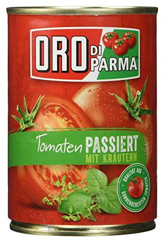 Oro di Parma Tomaten passiert mit Kräutern, 400 g