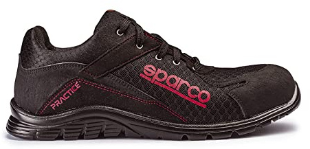 Sparco - Practice Nigel ESD S1PL SR FO - Scarpe Antinfortunistiche Uomo Donna - Scarpe da Lavoro Antiscivolo e Resistenti - Calzature di Sicurezza Adatte ad Ogni Condizione di Lavoro - EU 44