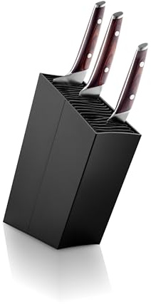 Eva Solo Messerblock, schräg, schwarz