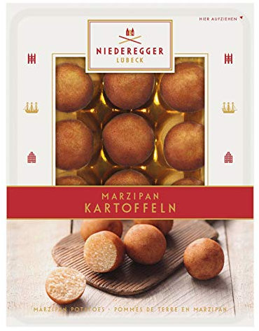 Niederegger saftige Marzipan Kartoffeln in feinsten Kakao 100g