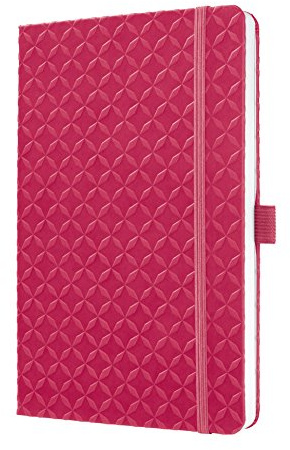Sigel JN105 anteckningsbok Jolie, ca A5, linjerad, fuchsia rosa – många modeller