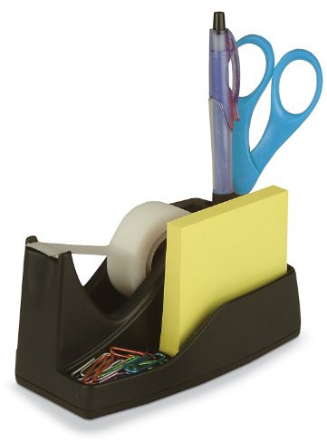 OIC Klebeband-Tischabroller mit 3 zusätzlichen Aufbewahrungsfächern