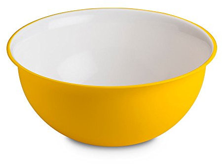 OMADA Design Insalatiera Antibatterica 3,5 lt, in Plastica, Idonea a Microonde, Lavastoviglie, Made in Italy, Linea Sanaliving