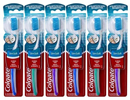Colgate Slimsoft Toothbrush, Pack of 6
