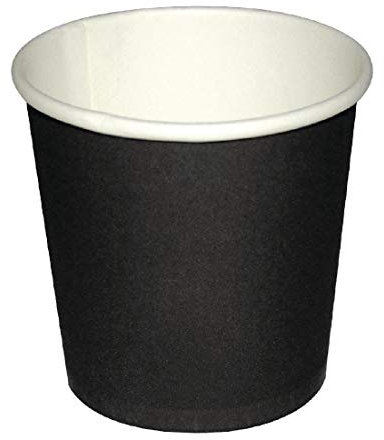 Gobelets noirs espresso Olympia Capacité 120ml. Vendus par 1000 verres.