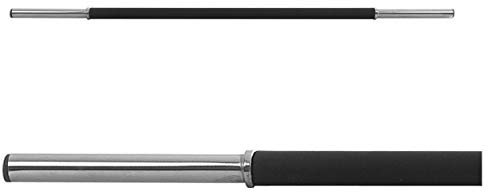 Get-Fit Langhantelstange, ø 3 cm x 140 cm, Fitness, Muskelaufbau, Gewichtheben, Kniebeugen, Freihanteltraining