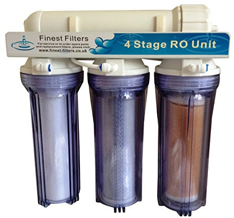 100gpd 4 Stage Reverse Osmosis RO Unit with DI Chamber