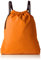 MSTRDS Unisex Basic Gym Bag Rucksack neon orange One einfarbiger Turnbeutel im Hipster Stil