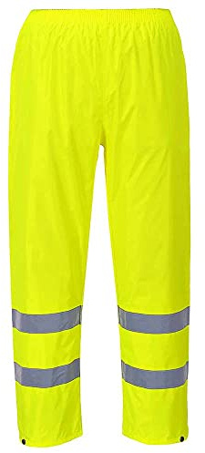 Portwest Homme Jean Droit (Gerades Bein) Pantalon de travail utilitaire, Jaune, 4XL EU