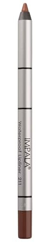 IMPALA | Wasserdichter cremiger Lippenkonturenstift Grau-Nude 211 | Permanent-Lippenkonturenstift | Wasserfester Lippenstift | Lang anhaltender Lippenkonturenstift | Volumeneffekt