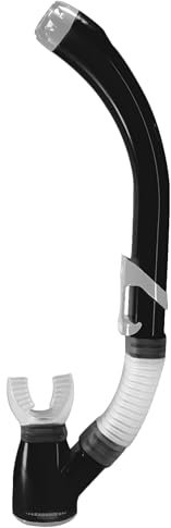 Vital Innovations GmbH Schnorchel Ventilschnorchel Tauchen Kapitol Reef Profiqualität versch. Farben Farbe orca Black